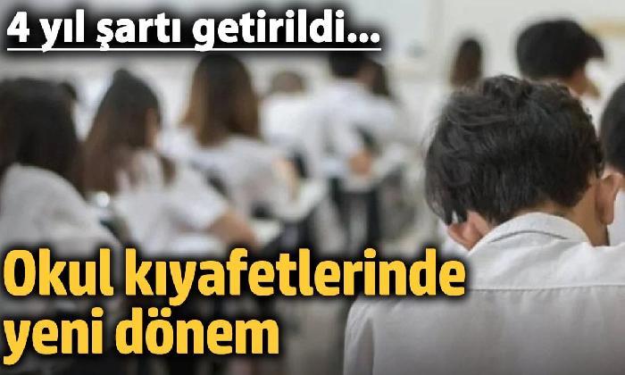 Okul kıyafetlerinde yeni dönem