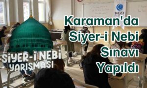 Karaman’da Siyer-i Nebi Sınavı Yapıldı