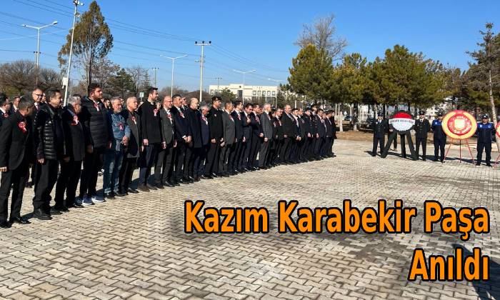 Kazım Karabekir Paşa Anıldı