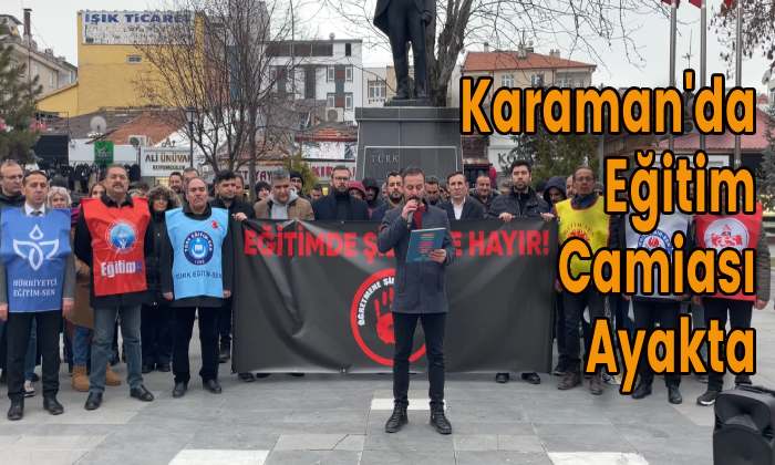 Karaman’da Eğitim Camiası Ayakta