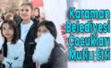 Karaman Belediyesi Çocukları Mutlu Etti