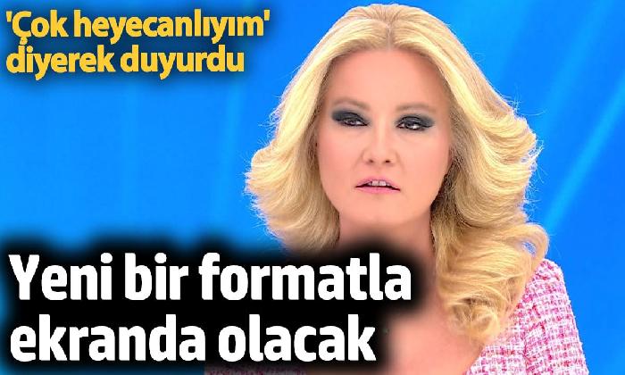 Müge Anlı yeni bir formatla ekranda olacak