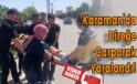 Karaman’da Direğe Çarparak Yaralandı!