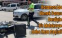 Karaman’da Ekmek Parası Derdiyle Bir Motokurye Daha Kaza Geçirdi