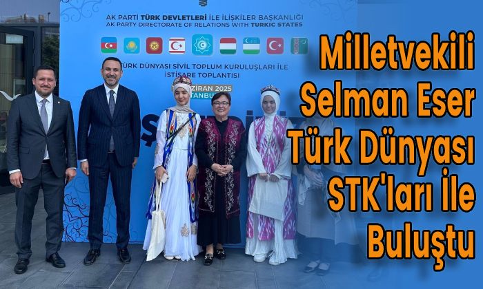 Milletvekili Selman Eser Türk Dünyası STK’ları İle Buluştu