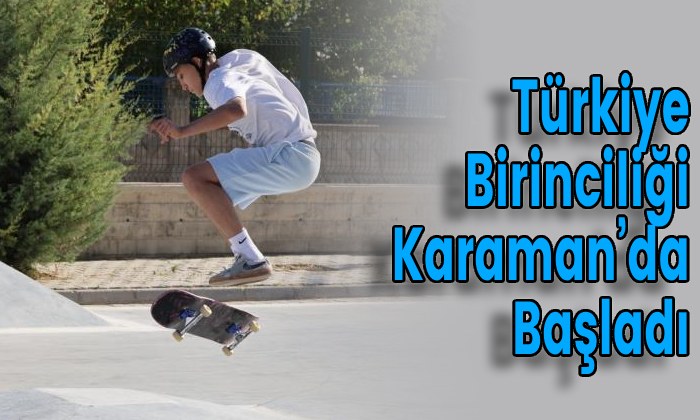 Türkiye Birinciliği Karaman’da Başladı
