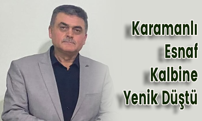 Karamanlı Esnaf Kalbine Yenik Düştü