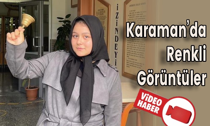 Karaman’da Renkli Görüntüler
