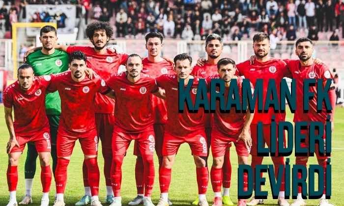 Karaman FK Lideri Devirdi