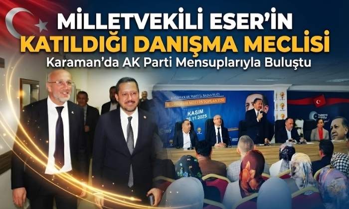 Milletvekili Selman Eser Partilileriyle Buluştu