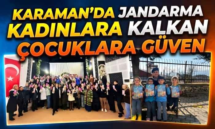 Karaman’da Kadınlara Kalkan Çocuklara Güven