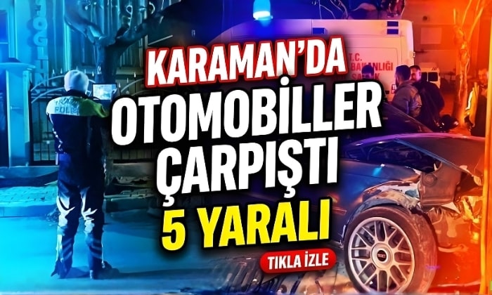 Karaman’da Kavşakta Can Pazarı Yaşandı