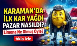 Karaman’da Pazar Nasıldı?