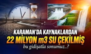 Karaman’da ne kadar su çekilmiş?