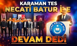 Karaman TES Necati Batur ile Devam Dedi