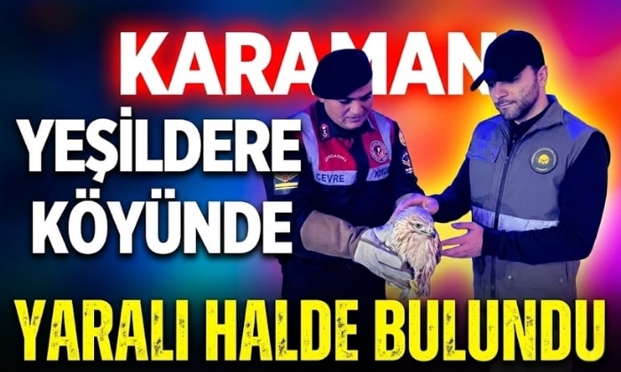 Karaman’da Yaralı Halde Bulundu!