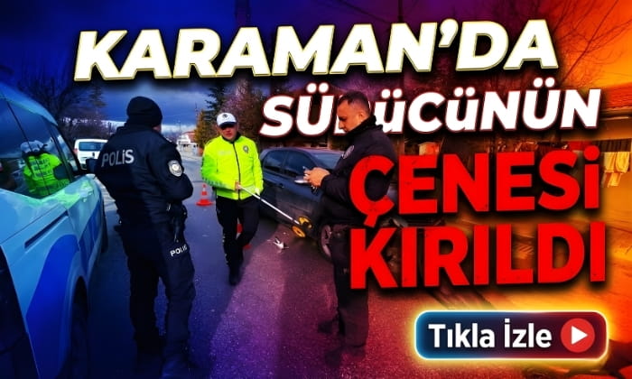 Kazada Çenesi Kırıldı