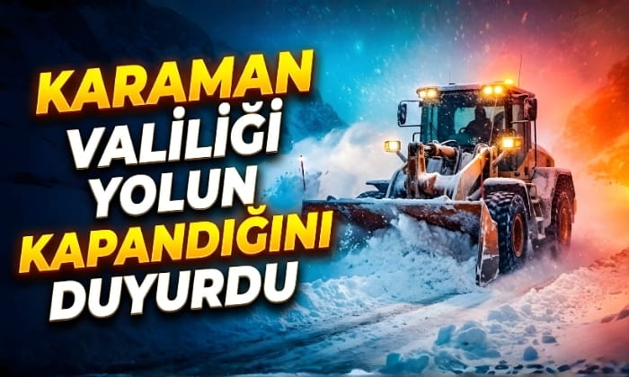 Karaman Valiliği Kapandığını Duyurdu
