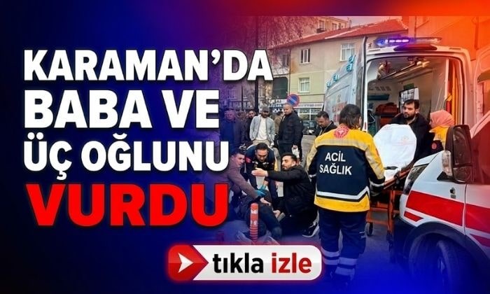 Karaman’ı Sarsan Olay