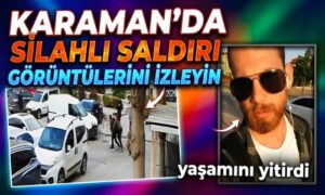 Silahlı Saldırıda Kamera Kayıttaydı