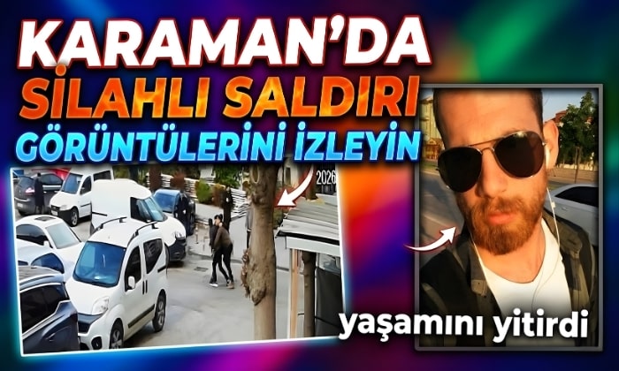 Silahlı Saldırıda Kamera Kayıttaydı