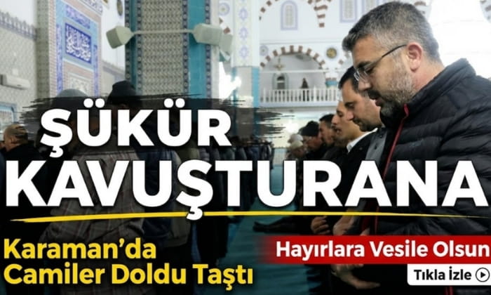 Karaman Ramazan’ı Dualarla Karşıladı
