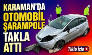 Şarampole Yuvarlandı Mucize Kurtuluş