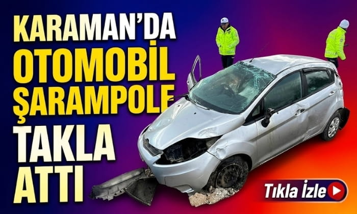 Şarampole Yuvarlandı Mucize Kurtuluş