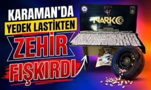 Yedek Lastikten Zehir Fışkırdı