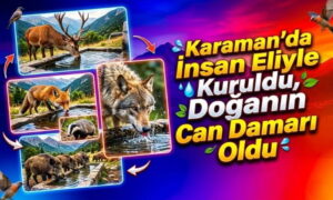 Karaman’da Doğanın Can Damarı Oldu