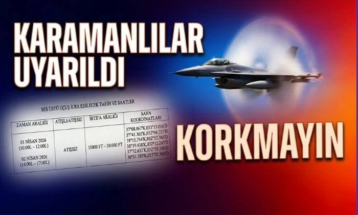 Karamanlılara Korkmayın Uyarısı