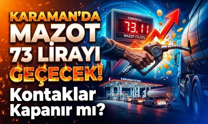 Karaman’da Mazot Kaç Lira Olacak?