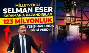 Selman Eser 123 Milyonluk Dev Tesisi Anlattı