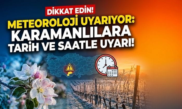 Karamanlıları Uyardı!