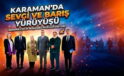 Karaman’da Sevgi ve Barış Yürüyüşü