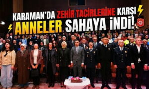 Karaman’da Anneler Sahaya İndi!