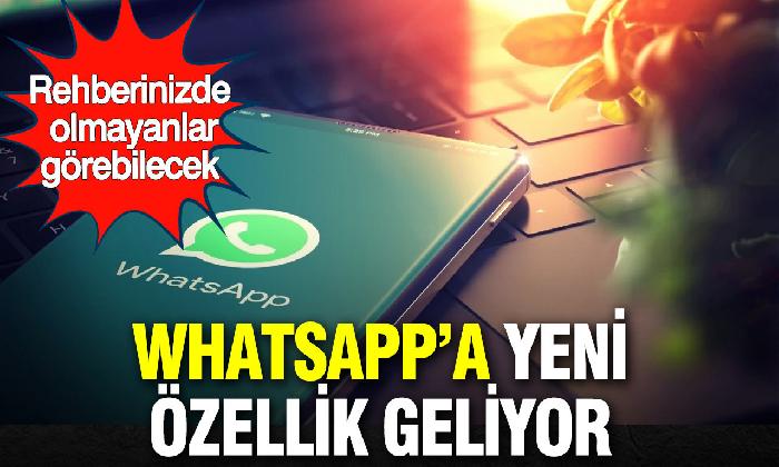 WhatsApp’a yeni özellik geliyor