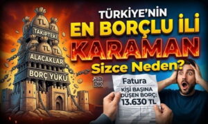 Karaman En Borçlu İl