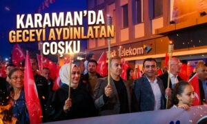 Karamanda Geceyi Aydınlatan Coşku