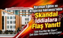 Karaman’da Skandal İddialara Yanıt