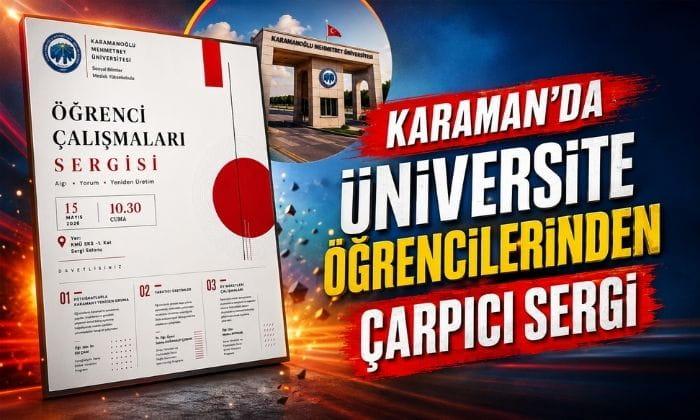KMÜ Öğrencilerinden Çarpıcı Sergi