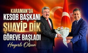 Başkan Şuayip Dik Görevi Devraldı