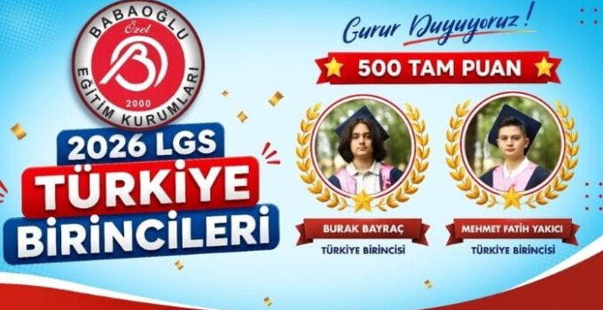 Karaman’ın Gururu Babaoğlu Eğitim Kurumları