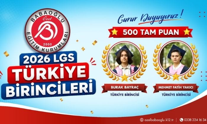 Karaman’ın Gururu Babaoğlu Eğitim Kurumları
