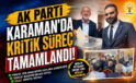 AK Parti Karaman’da Temayül Yoklaması