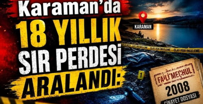 Karaman’da 18 Yıllık Sır Perdesi Aralandı